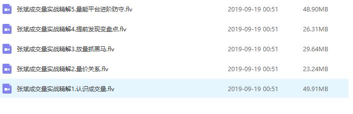  张斌成交量实战精解视频